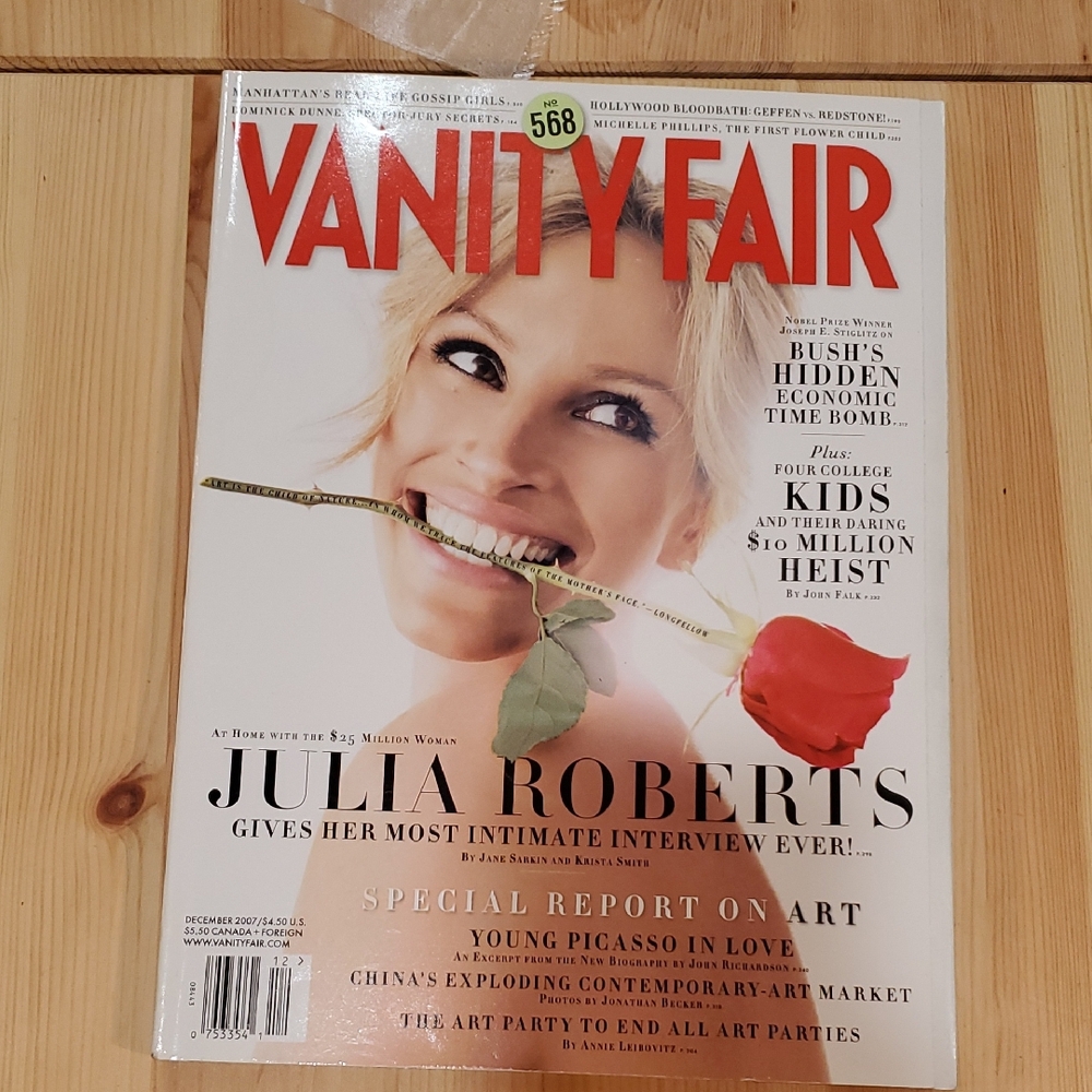 Vanity Fair No. 568 With Julia Roberts Cover Story